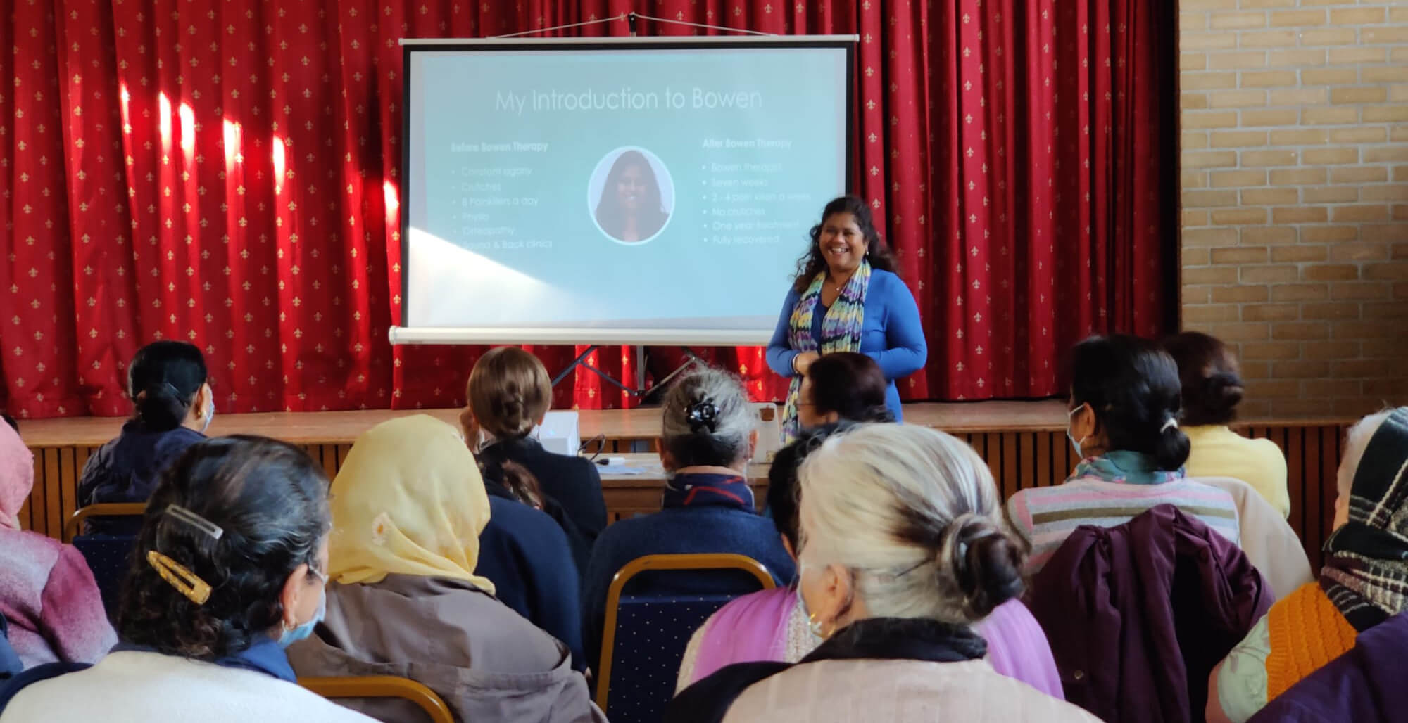 Seema Barba Presenting at Ekta Unity copy